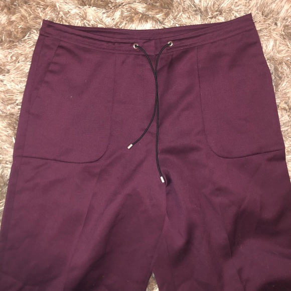 Escada Sport Pants Maroon - Picture 3 of 5